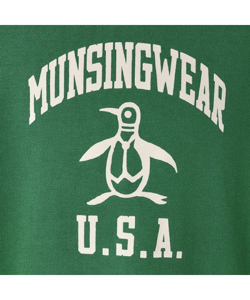 セール マナード 裏毛ロゴプリントビッグシルエットパーカー マンシングウェア Munsingwear Magaseek