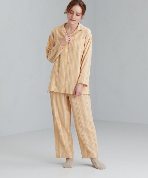 green label relaxing(グリーンレーベルリラクシング)/★★  [ Livelihood (ライブリフッド) ] ROOMWEAR ガーゼ パジャマ/img18