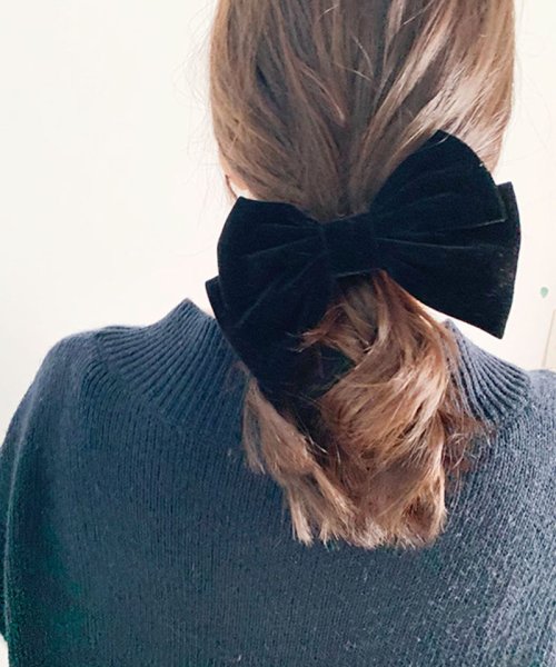 セール リボンヘアゴム 大きめ 可愛い 髪留め 髪飾り ヘアアクセサリー オシャレ プレゼント 人気 セイヘイショップ Seiheishop Magaseek