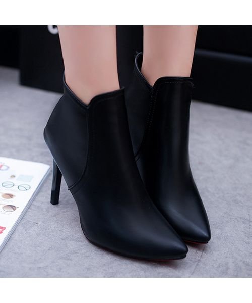 セール ショートブーツ レディース ヒールブーツ ピンヒール Nxl1236 シュベック Svec Magaseek