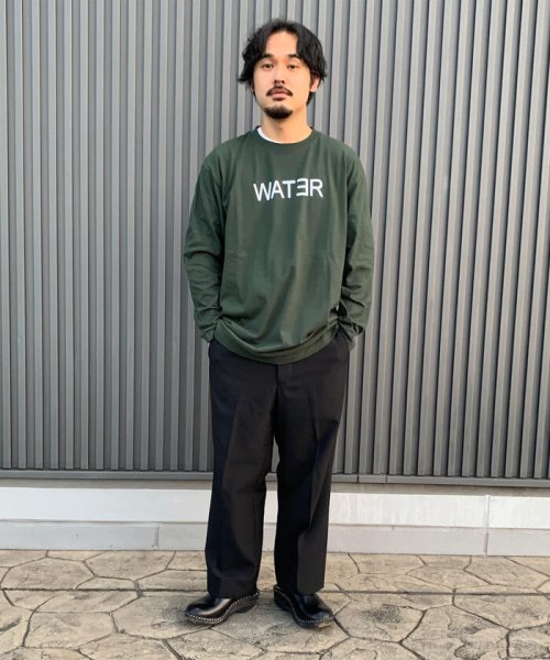 FREDYMAC(フレディマック)/WATER 製品染め ロングスリーブTシャツ/img11