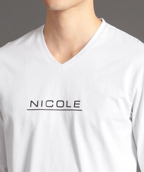 NICOLE CLUB FOR MEN(ニコルクラブフォーメン)/シルケットロングスリーブTシャツ/img03