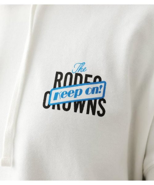 RODEO CROWNS WIDE BOWL(ロデオクラウンズワイドボウル)/W MIX PATCH HOODIE/img06