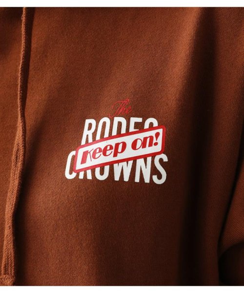 RODEO CROWNS WIDE BOWL(ロデオクラウンズワイドボウル)/W MIX PATCH HOODIE/img17