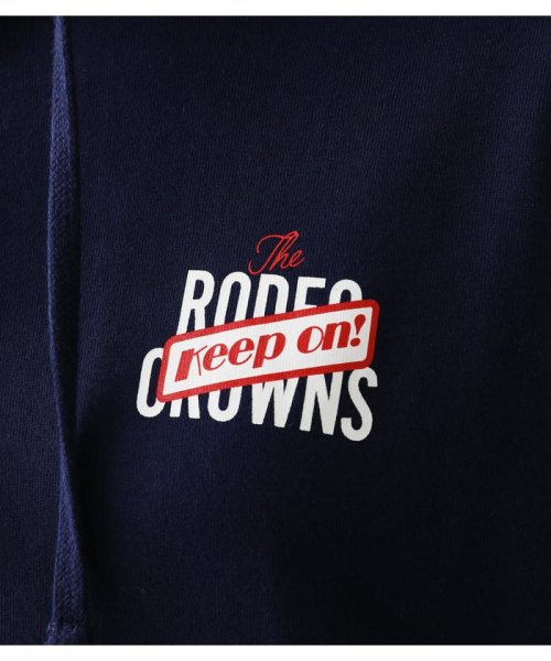 RODEO CROWNS WIDE BOWL(ロデオクラウンズワイドボウル)/W MIX PATCH HOODIE/img36