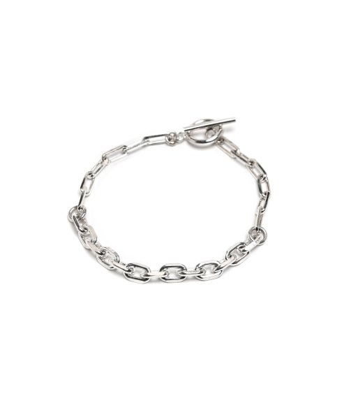 MAISON mou(メゾンムー)/【YArKA/ヤーカ】silver925 thick long oval chain bracelet [LVO2]/オーバルチェーンミックスブレスレット シル/img03
