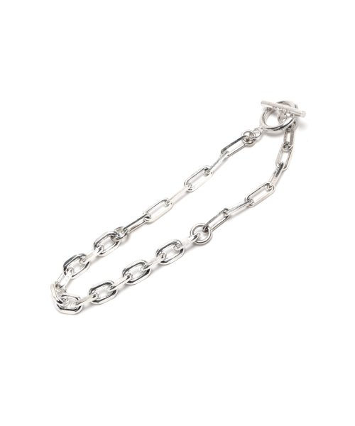 MAISON mou(メゾンムー)/【YArKA/ヤーカ】silver925 thick long oval chain bracelet [LVO2]/オーバルチェーンミックスブレスレット シル/img05