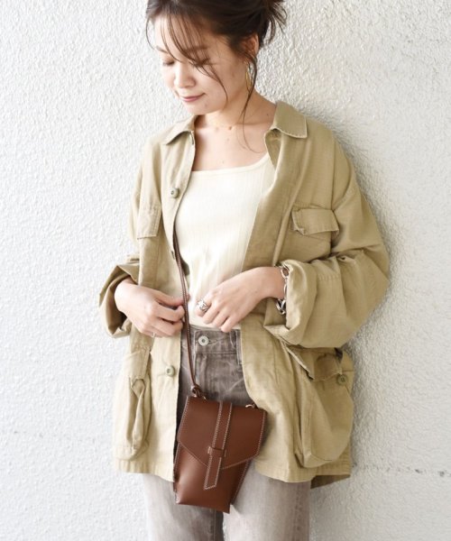 SHIPS WOMEN(シップス　ウィメン)/【WEB限定】ROTHCO:B.D.Uシャツ with belt◇/img25