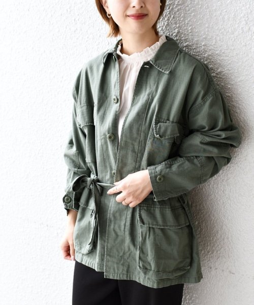 SHIPS WOMEN(シップス　ウィメン)/【WEB限定】ROTHCO:B.D.Uシャツ with belt◇/img31