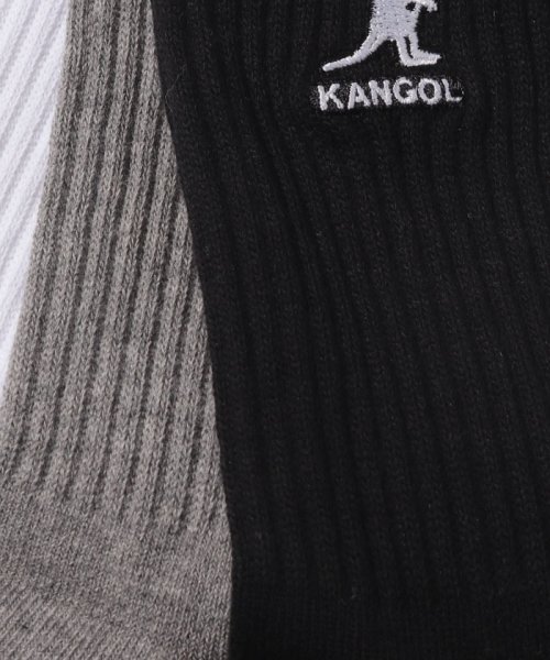 KANGOL(KANGOL)/C 無地3Ｐソックス/img01