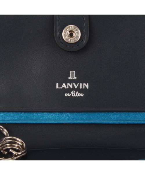 LANVIN(ランバン)/ランバンオンブルー キーケース スマートキー コインケース 小銭入れ 本革 レザー メンズ レディース ブランド LANVIN en Bleu 555611/img09