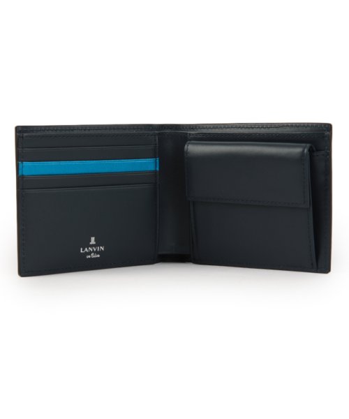 LANVIN(ランバン)/ランバン 財布 二つ折り財布 本革 レザー メンズ レディース ブランド ランバンオンブルー LANVIN en Bleu 555613/img06