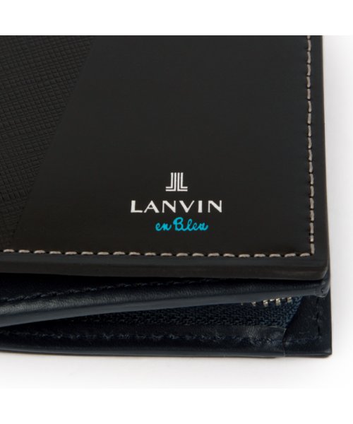 LANVIN(ランバン)/ランバンオンブルー 財布 二つ折り財布 ミドル財布 本革 レザー ミドルウォレット メンズ レディース ブランド LANVIN en Bleu 555614/img06