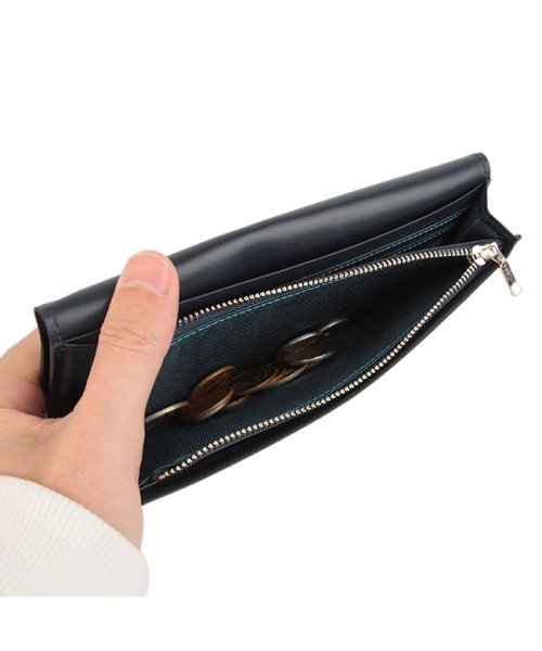 ランバンオンブルー 財布 長財布 メンズ レディース スリム 薄い 薄型 Lanvin En Bleu パーシャル