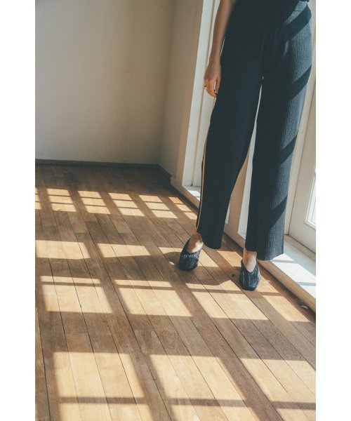 CLANE(クラネ)/【セットアップ対応商品】COLOR LINE KNIT PANTS/img13