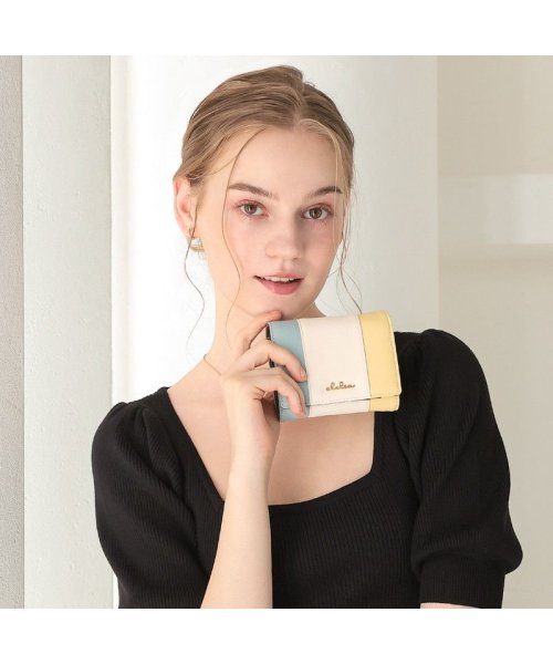 折り財布 レディース Clelia クレリア リベルテシリーズ トリコロール 二つ折り 大容量 コンパクト かわいい おしゃれ ショートウォレット Clelia クレリア Clelia Magaseek 折り財布 レディース Clelia クレリア リベルテシリーズ トリコロール 二つ折り 大容量 コンパクト かわいい おしゃれ ショートウォレット Clelia クレリア Clelia Magaseek