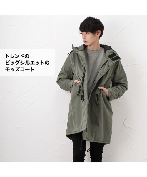 MAC HOUSE(men)(マックハウス（メンズ）)/URBAN COLLECTION アーバンコレクション ツイルモッズコート 304126MH/img02