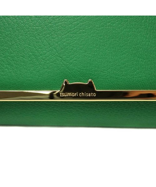 ツモリチサト 財布 tsumori chisato CARRY プットオンネコ 束入れ 長財布 本革 小銭入れ付き かわいい 日本製 57485 