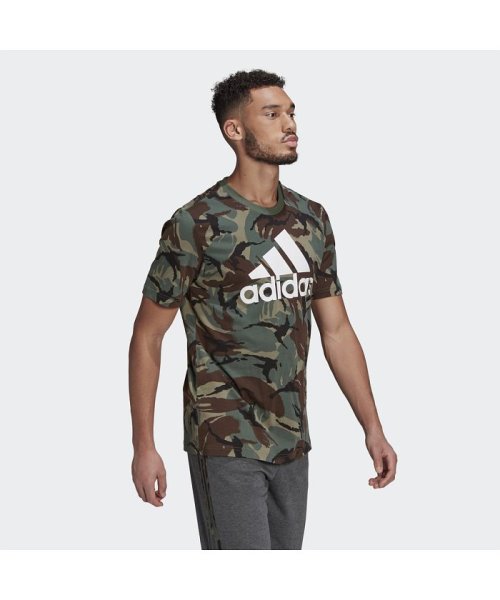 セール アディダス Adidas エッセンシャルズ カモフラージュ Tシャツ Essentials Camouflage Tee Magaseek