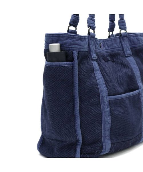 Porter Classic(ポータークラシック)/ポータークラシック トートバッグ Porter Classic PC KENDO TOTE BAG A4 コットン インディゴ 日本製 PC－001－322/img10