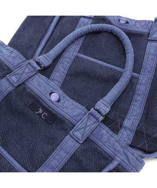 Porter Classic(ポータークラシック)/ポータークラシック トートバッグ Porter Classic PC KENDO TOTE BAG A4 コットン インディゴ 日本製 PC－001－322/img18