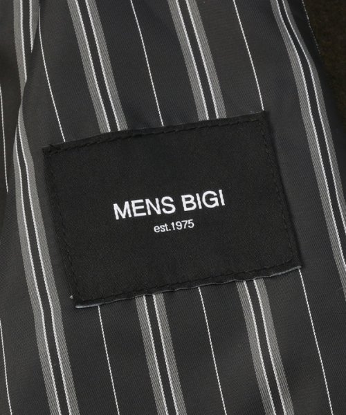 Men's Bigi(メンズビギ)/圧縮ウールジャージ素材ダブルロングコート/img14