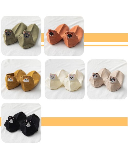aimoha(aimoha（アイモハ）)/キュートネコの靴下/img18
