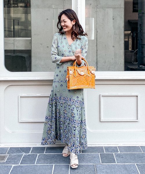 セール 60 Off エスニック刺繍ロングワンピース グレースコンチネンタル Grace Continental Magaseek