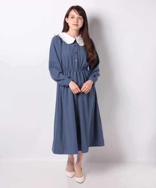セール 白衿ワンピース オリーブデオリーブ Olive Des Olive Magaseek