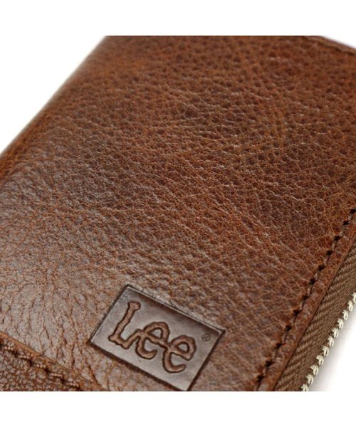 Lee(Lee)/Lee キーケース LEE リー cross クロス 鍵 スマートキー 4連キーフック カード収納 ファスナー 本革 シンプル 320－1892/img13
