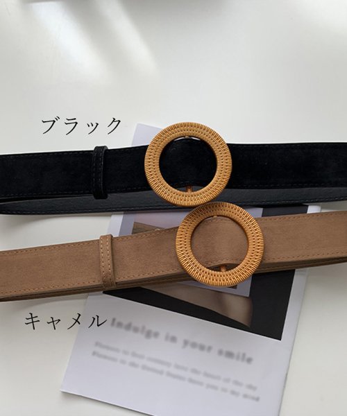 バックルベルト レディース フェイクレザー ウエストベルト 細見え おしゃれ オールシーズン 韓国風 ミニミニストア Miniministore Magaseek