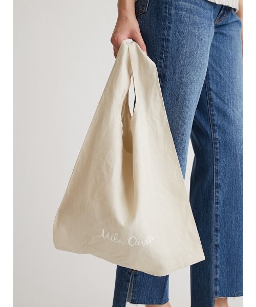 フレンチリネンエコバッグ ミラオーウェン Mila Owen Magaseek