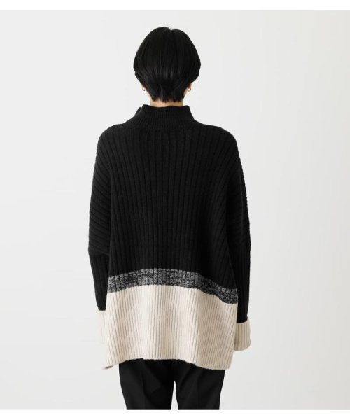 AZUL by moussy(アズールバイマウジー)/COMBINATION LOOSE KNIT/img06
