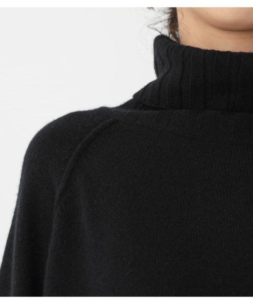 BLACK BY MOUSSY(ブラックバイマウジー)/triniy turtle neck knit tops/img01