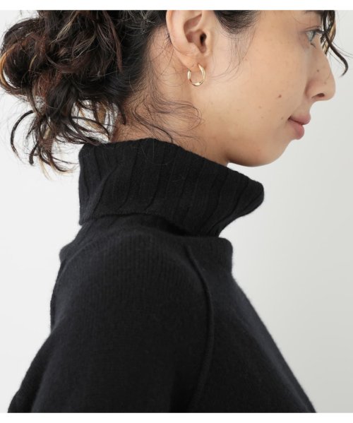 BLACK BY MOUSSY(ブラックバイマウジー)/triniy turtle neck knit tops/img03