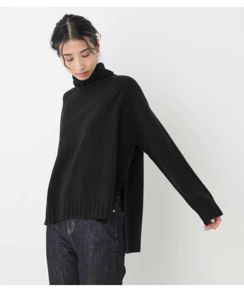 BLACK BY MOUSSY(ブラックバイマウジー)/triniy turtle neck knit tops/img05