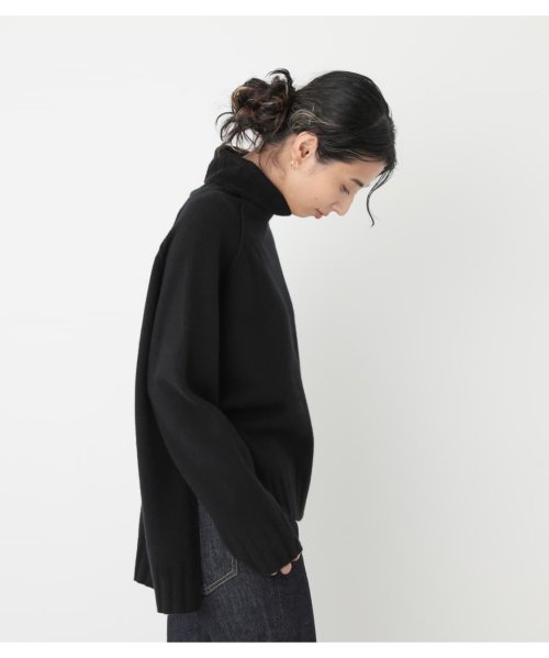BLACK BY MOUSSY(ブラックバイマウジー)/triniy turtle neck knit tops/img07