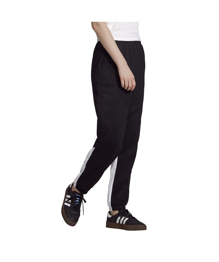 adidas pants with logo on leg