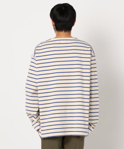 GLOSTER(GLOSTER)/【unfil / アンフィル】cotton jesey breton shirt #WOSP－UM210/img03