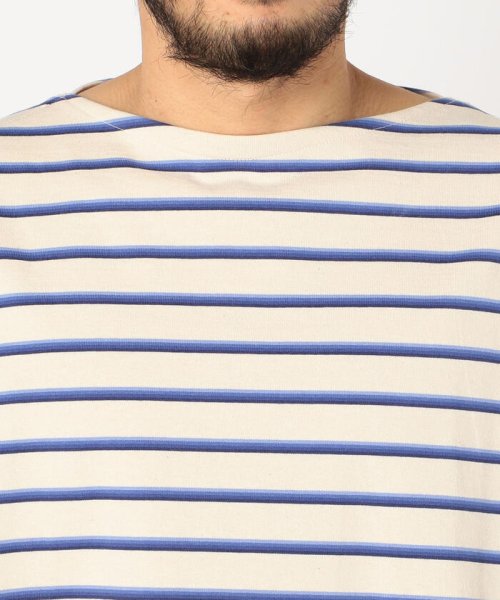 GLOSTER(GLOSTER)/【unfil / アンフィル】cotton jesey breton shirt #WOSP－UM210/img04