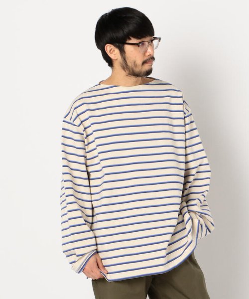 GLOSTER(GLOSTER)/【unfil / アンフィル】cotton jesey breton shirt #WOSP－UM210/img09