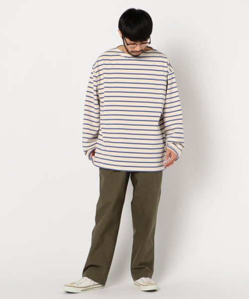 GLOSTER(GLOSTER)/【unfil / アンフィル】cotton jesey breton shirt #WOSP－UM210/img10
