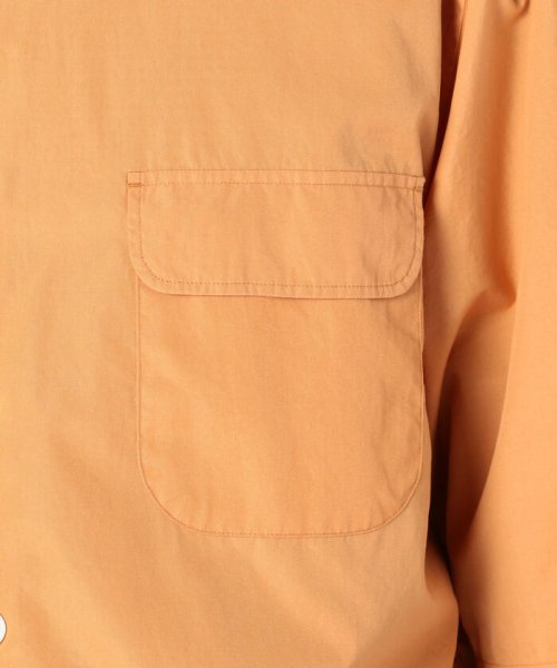 GLOSTER(GLOSTER)/【unfil / アンフィル】washed cotton－poplin s/s shirt #WOSP－UM213/img07