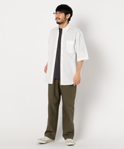 GLOSTER(GLOSTER)/【unfil / アンフィル】washed cotton－poplin s/s shirt #WOSP－UM213/img13