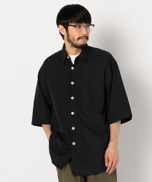 GLOSTER(GLOSTER)/【unfil / アンフィル】washed cotton－poplin s/s shirt #WOSP－UM213/img14