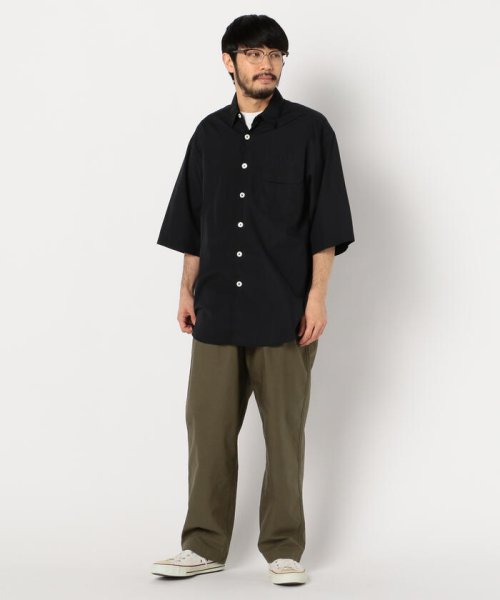 GLOSTER(GLOSTER)/【unfil / アンフィル】washed cotton－poplin s/s shirt #WOSP－UM213/img15