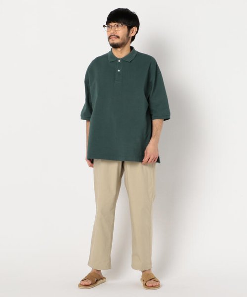 GLOSTER(GLOSTER)/【unfil / アンフィル】organic cotton－pique h/s polp shirt #WOSP－UM223/img09