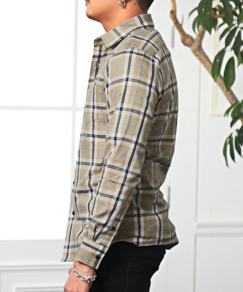 チェックシャツ 長袖シャツ メンズ チェックシャツ チェック柄 総柄 ラグスタイル Luxstyle Magaseek チェックシャツ 長袖シャツ メンズ チェックシャツ チェック柄 総柄 ラグスタイル Luxstyle Magaseek