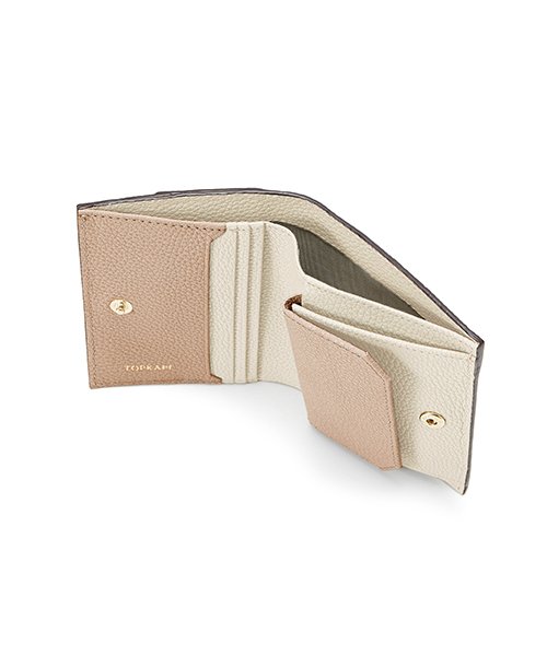 バイカラー レザー 2つ折財布 Lean リーン トプカピ Topkapi Magaseek