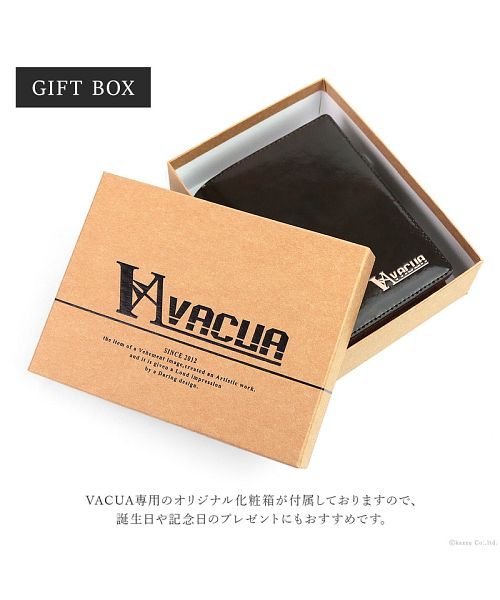 VACUA(ヴァキュア)/財布 二つ折り メンズ 二つ折り財布 本革 牛革 L字ファスナー 大容量 VACUA/img23